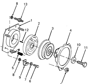 Pto Clutch Diagram and Parts List for 1811 1812-756300-799999-146782100-146784100-147660100-147670100-147720100-148660100-148670100-149660100-149670100 Cub Cadet Lawn Tractor